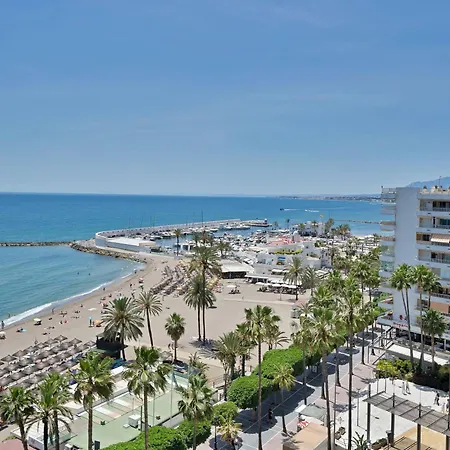 شقة Mediterraneo Beachfront 3 - Center ماربيا
